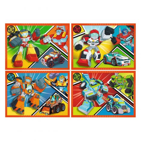 Puzzle Trefl 4w1 Akademia Transformersów - 2